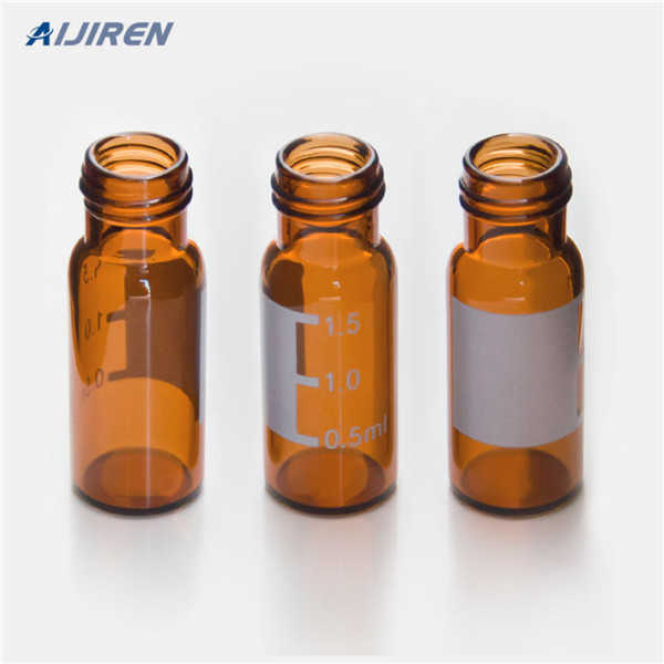 silver aluminum 2ml crimp neck vial on stock